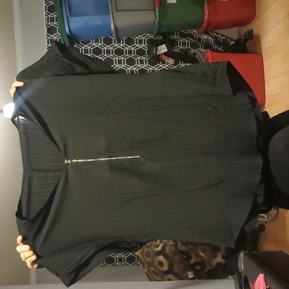 Black blouse. Never worn